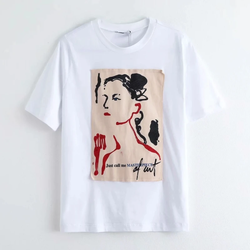 Новинка 2020 Женская Базовая Повседневная футболка с круглым вырезом и