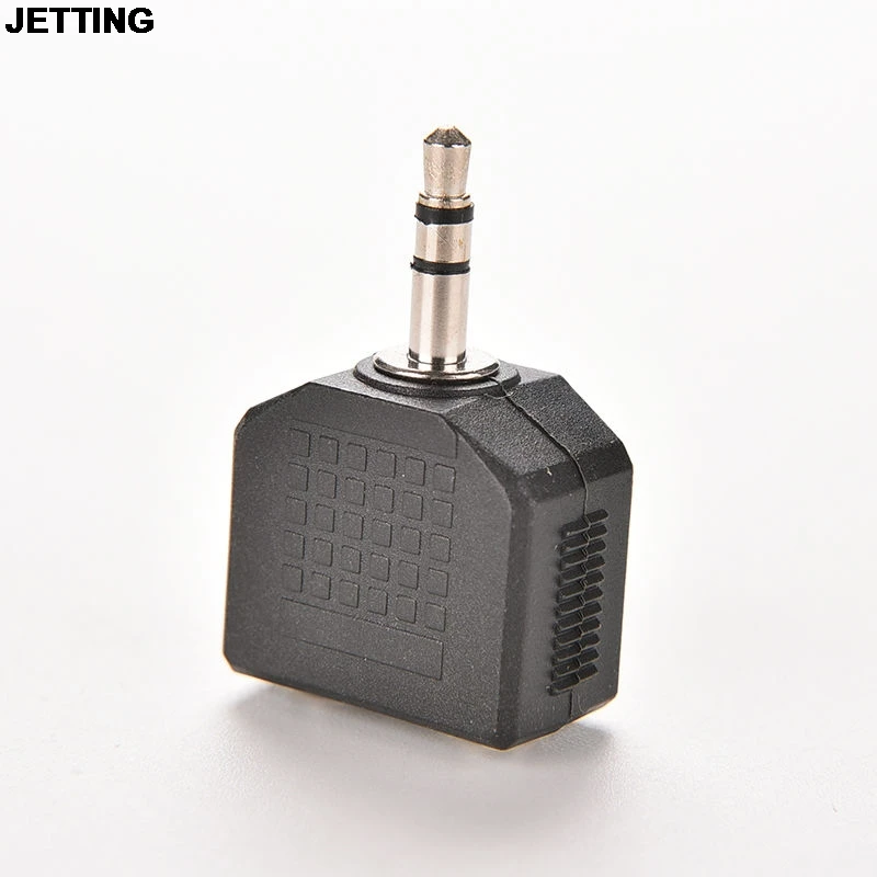 

JETTING 3.5mm Stereo Y Splitter Audio Adapter - 1/8" Male Plug to 2 Dual Female Jacks Drop Shipping
