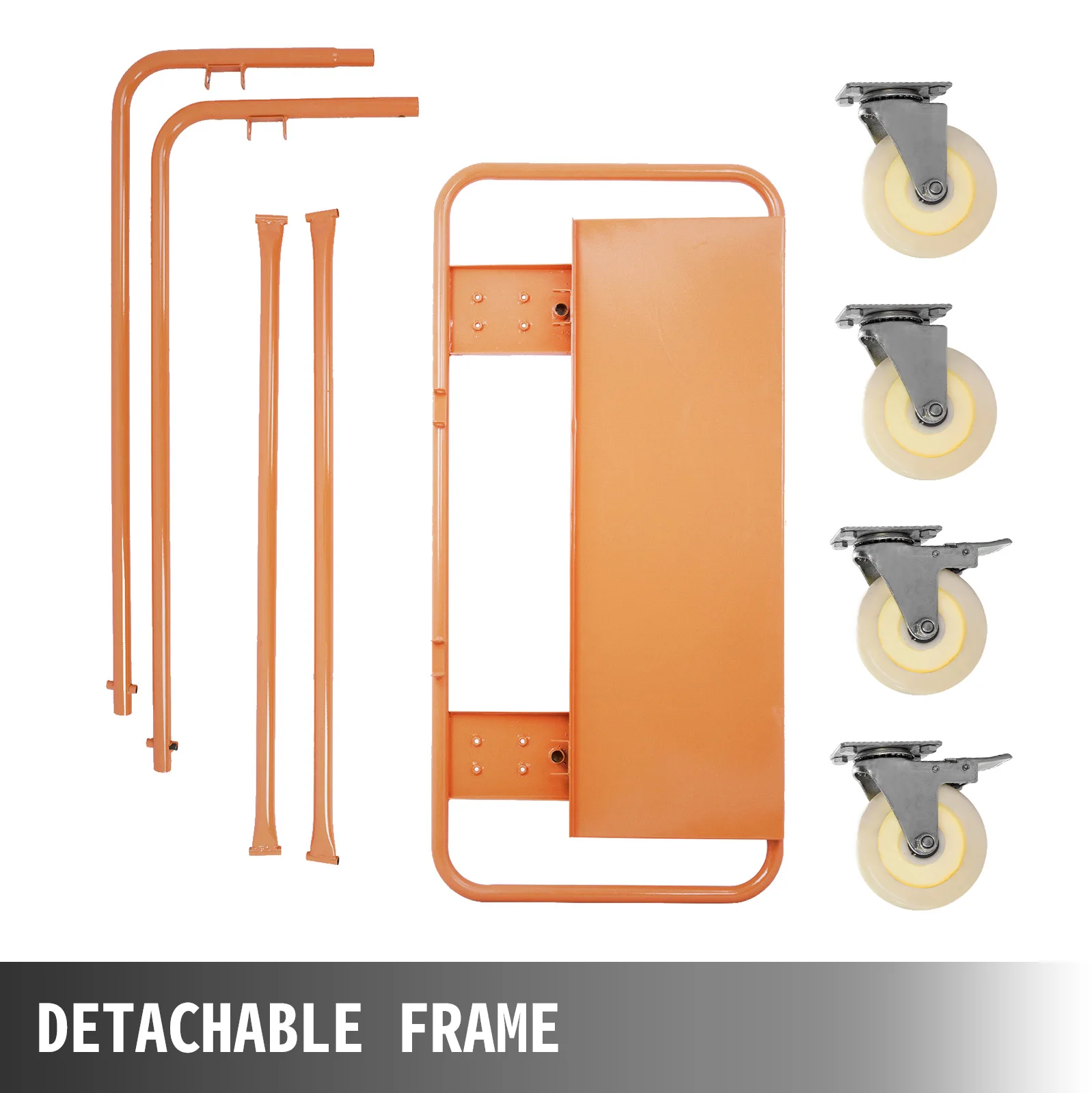 Профессиональная тележка для гипсокартона VEVOR фунтов обработки настенной панели