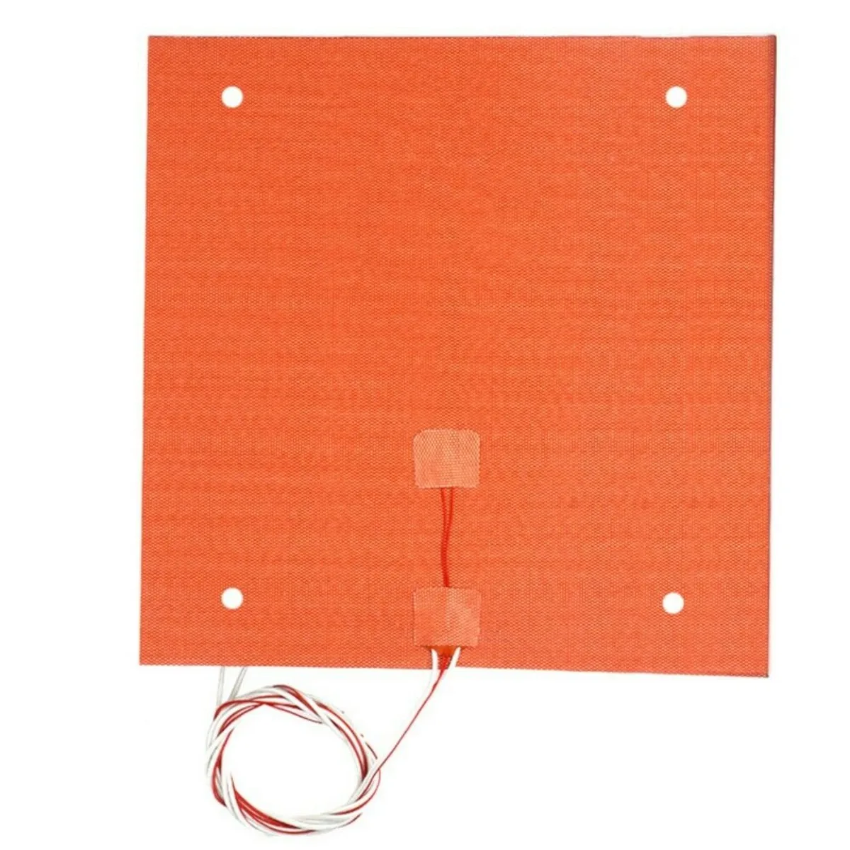 Silicone Heating Bed Heating Pad Waterproof 220/300x300/310/235/400 mm 12V/220/110 V for 3D printer Ender-3 cr10 Parts Hot Bed