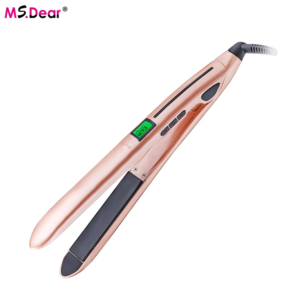 

Профессиональный Выпрямитель для волос, плойка, плойка, выпрямитель с отрицательными ионами, ионный утюжок для завивки волос, щипцы для гоф...