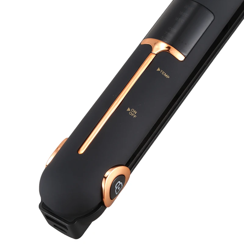 Мини Универсальный беспроводной выпрямитель для волос Rechargeabl утюжок с системой