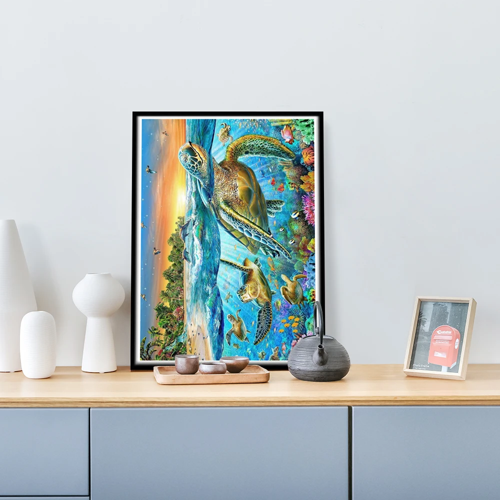 Полная квадратная алмазная живопись 5D DIY мозаичная картина выполненная в технике