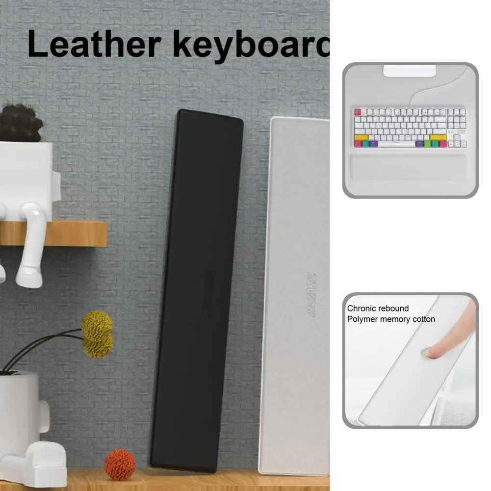 

Надежная, приятная для кожи клавиатура, подушка для запястья, поддержка запястья, долговечная, нескользящая нижняя часть