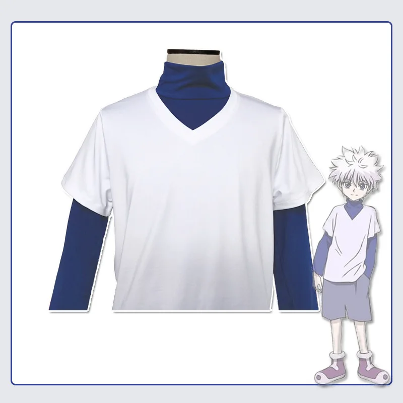 Костюм для косплея Hunter x Killua Zoldyck мужской костюм на Хэллоуин |