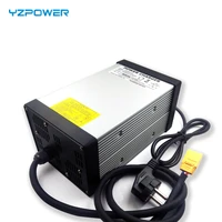 yzpower 14 6v 40a lifepo4 lithium battery charger for 4s 12v 80ah 100ah 200ah lifepo4 lithium ebike battery with 4cooling fan