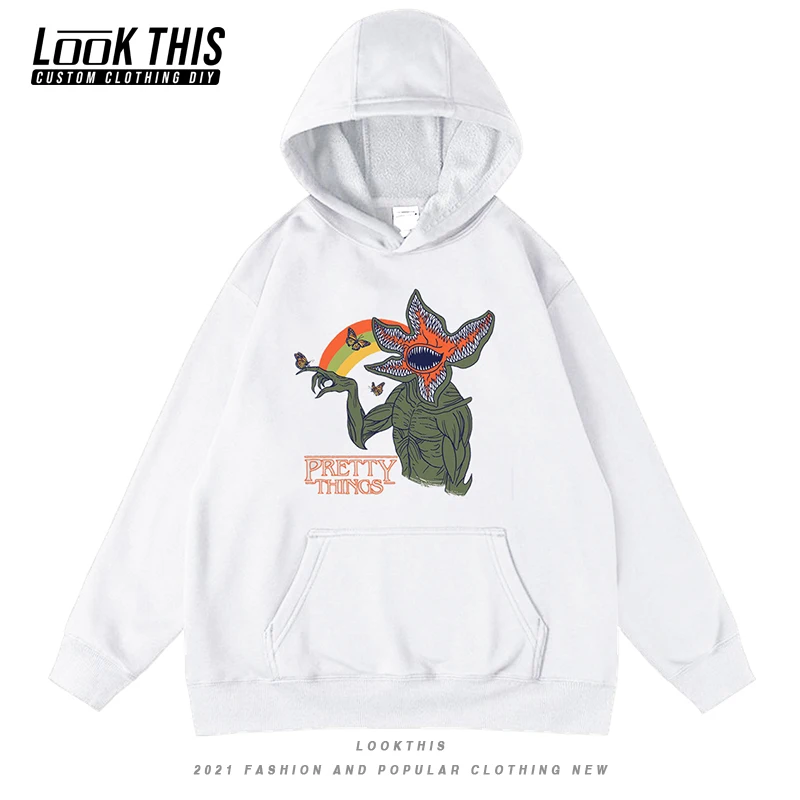 

Stranger Things Printed Oversized Hooded Hot Sale 2021 Sweatshirt Children's Clothing Sports Clothes Hoody Girls/Boys Hoodies