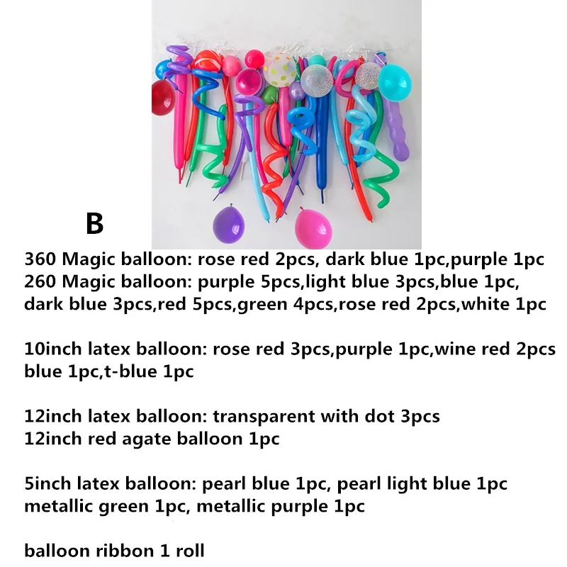 Ins Birthday Party Backdrops Wedding Ballon Garland Hot Pink Balloon Banner Baby Shower Arch Kit | Дом и сад