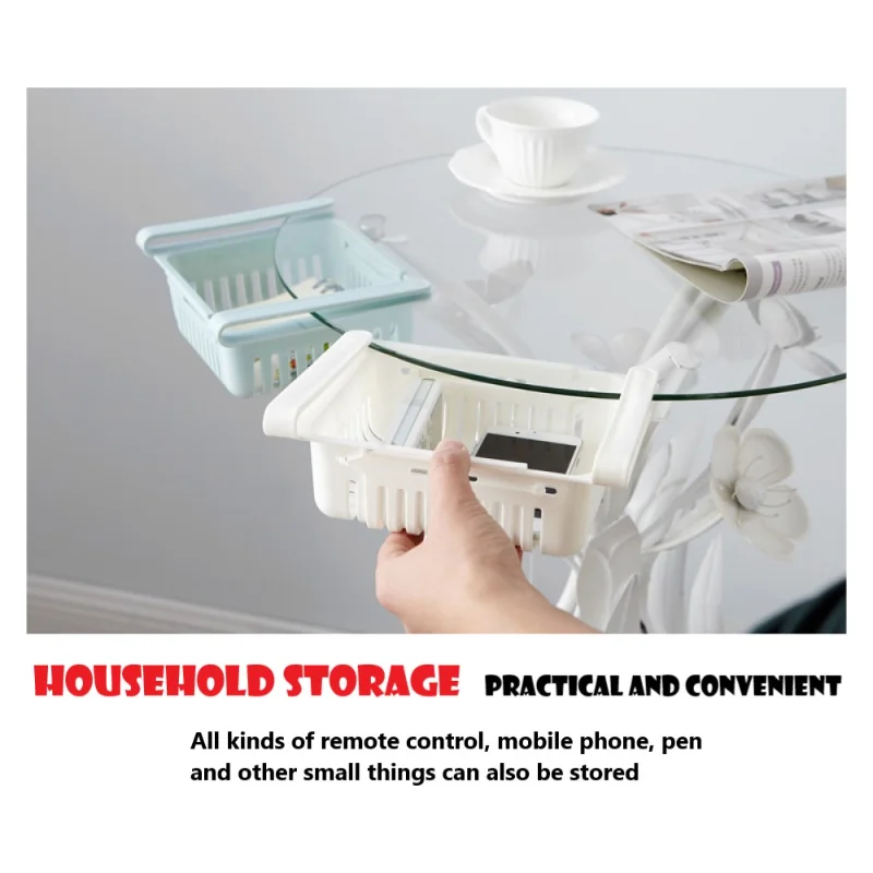 

Kitchen Refrigerator Drawer Storage Box Household Sundries Sorting Box Refrigerator Storage Box Classified Storage Space Saving