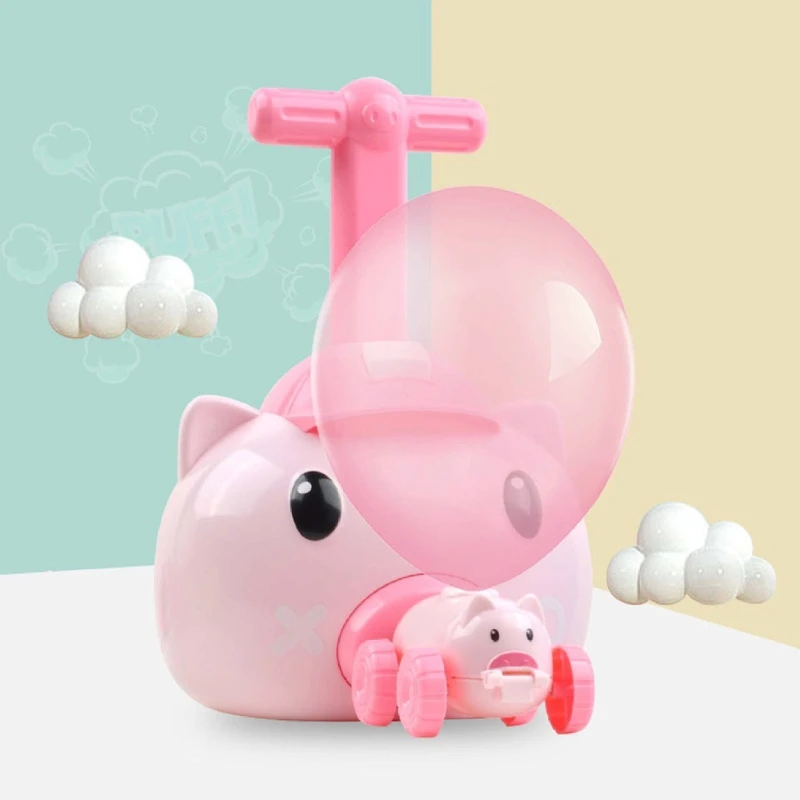 

Inertia Balloon Powered Car Toys Inertial Power Balloon Car for Kids Gift Toys