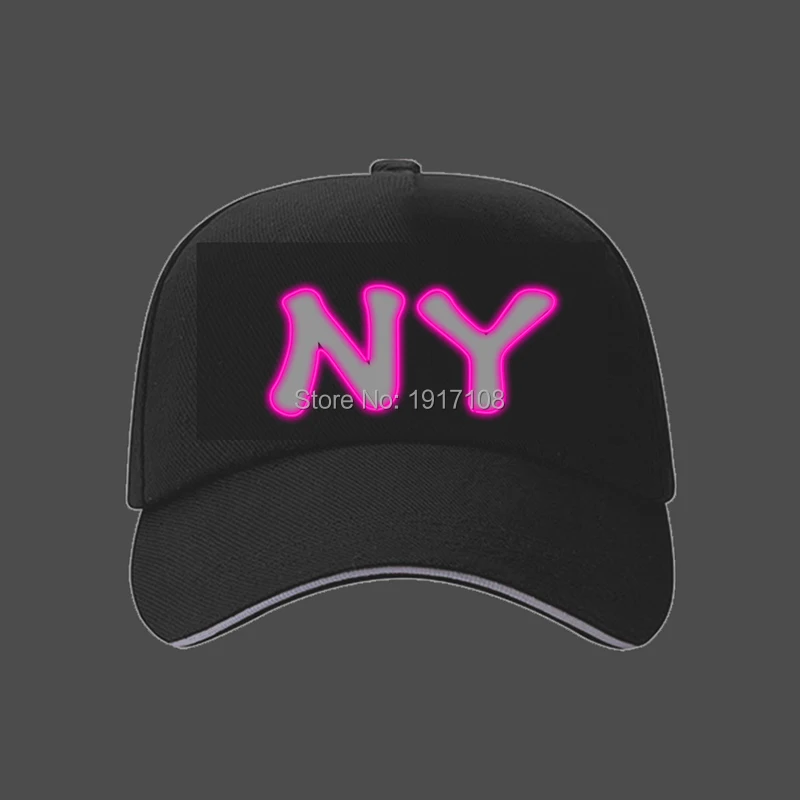 Бейсболка со светодиодной подсветкой для танцев и вечевечерние|Украшения своими