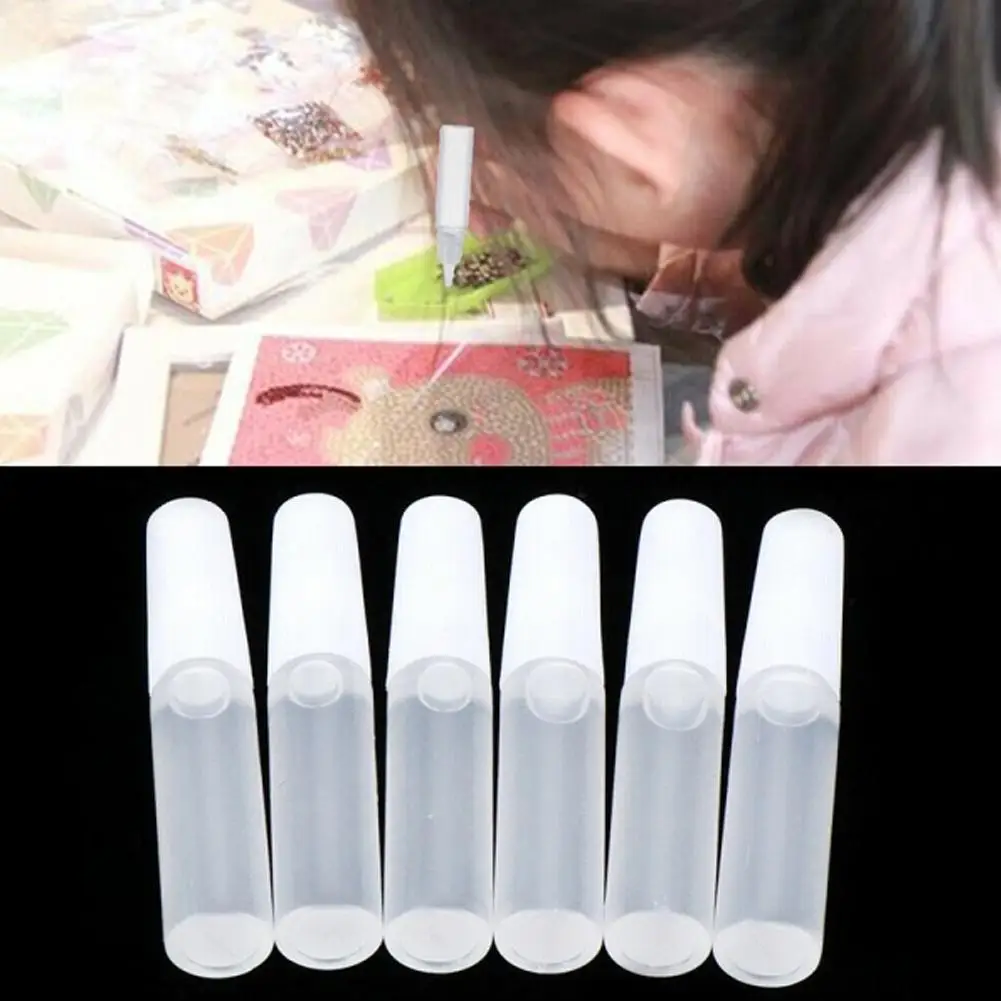 

6 мл/10 мл/15 мл клей для детского творчества Быстросохнущий коллаж прозрачный клей Экологичные изделия ткань C9Y1