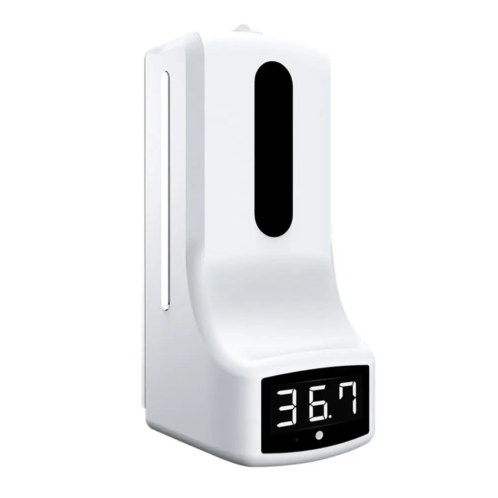 

Non-Contact Wall-Mounted Digital Infrared Thermometer with 210cm Tripod Stand K9 1000ml Automatic Sensor Soap Dispenser