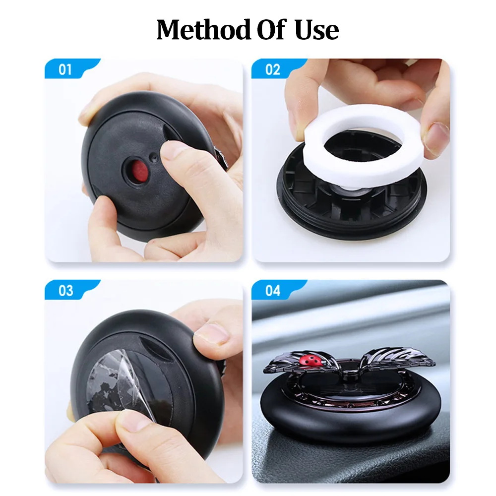 Освежитель воздуха на солнечной батарее сплав освежитель для автомобиля