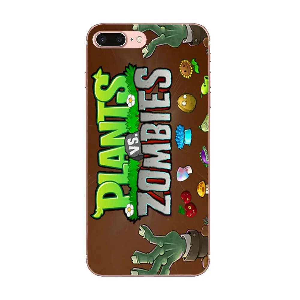 Fashion Design Skin Thin Case Game Plants Vs Zombies For Samsung Galaxy Note 5 8 9 S3 S4 S5 S6 S7 S8 S9 S10 mini Edge Plus Lite | Мобильные