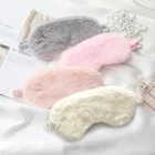 Милая плюшевая маска, дышащая, строительная, мягкая Накладка для глаз для взрослых, детей, на день рождения, сувениры, новый год 2022