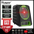 Лазерный уровень Huepar, красный луч, пересечение линий, 150130 градусов, вертикальныегоризонтальные лазеры, 635 нм, самонивелирующийся Нивелир, лазерный инструмент для диагностики