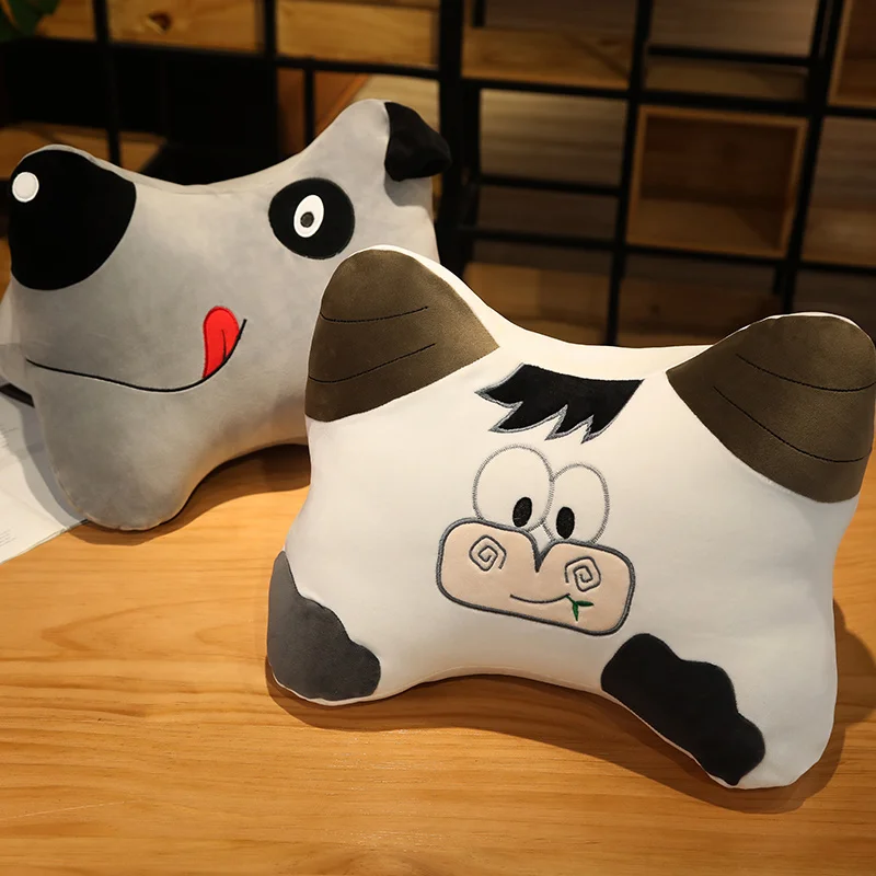 

Hot-selling net red bone pillow stuffed cotton soft doll toy household goods cute simulation detachable Jouets en peluche