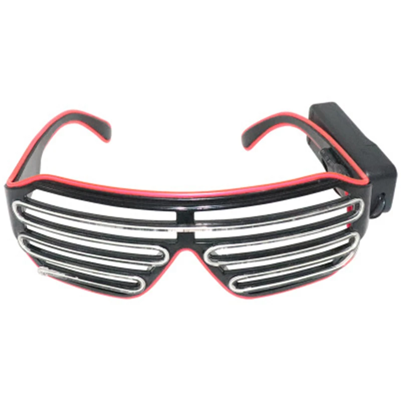 Светодиодный Очки светящиеся оттенки мигающие очки для свадебной вечеринки