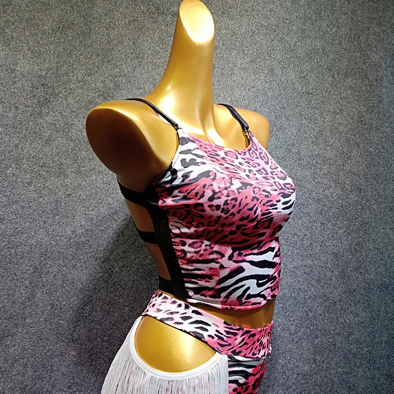 Топ для латинских танцев юбка Одежда современные танцевальные костюмы платье