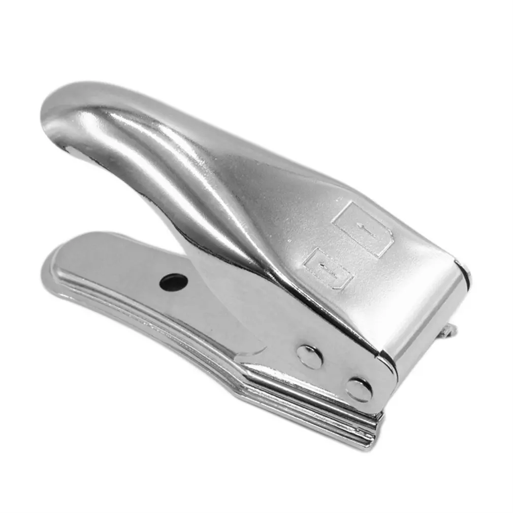 

Sim Card Cutter High Quality Card Adapter Silver Stainless Cutter For iPhone 4 5 5S 6 6S Samsung Cellphone Mobile Phone