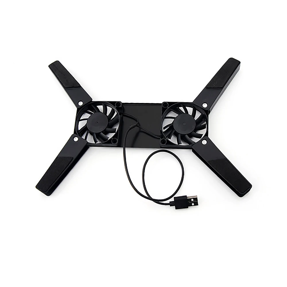 Новое поступление подставка для ноутбука с двумя охлаждающими вентиляторами