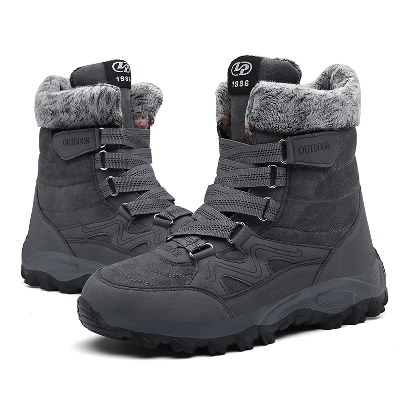

Outdoor casual Women Snow Boots Platform Winter Boots Thick Plush Waterproof Non-Slip Boots Fashion Women Winter Shoes Warm Fur