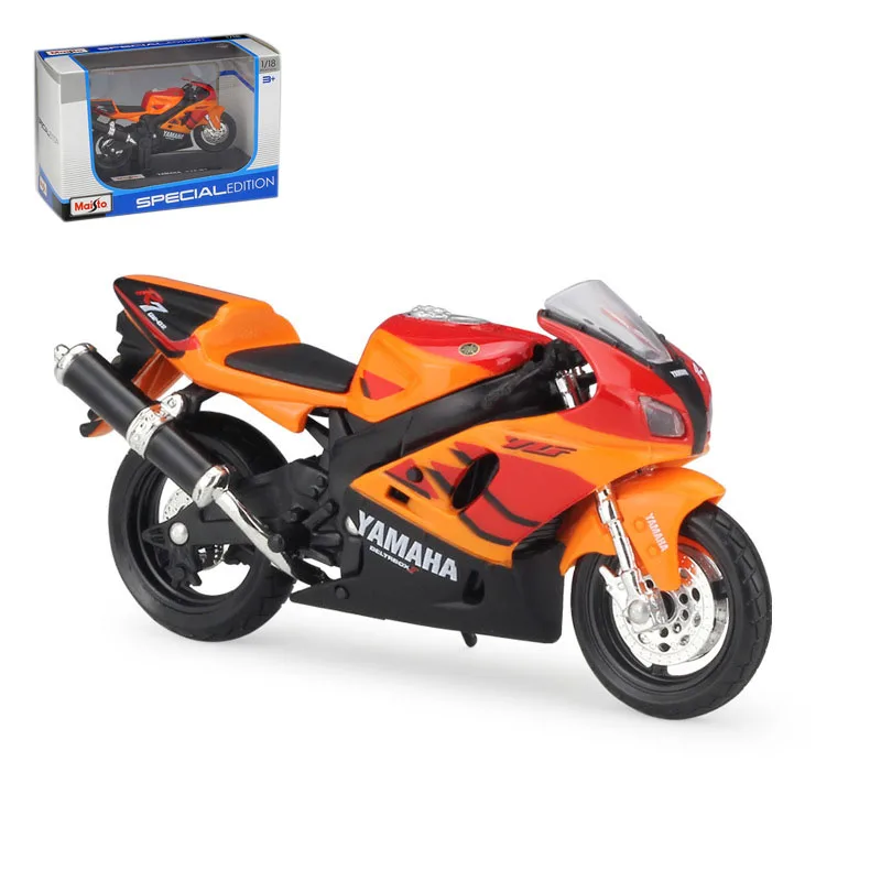 

Maisto игрушки автомобиля 1:18 YAMAHA YZF-R7 детская игрушка в подарок коллекция модель автомобиля моделирования сплава мотоцикл металла