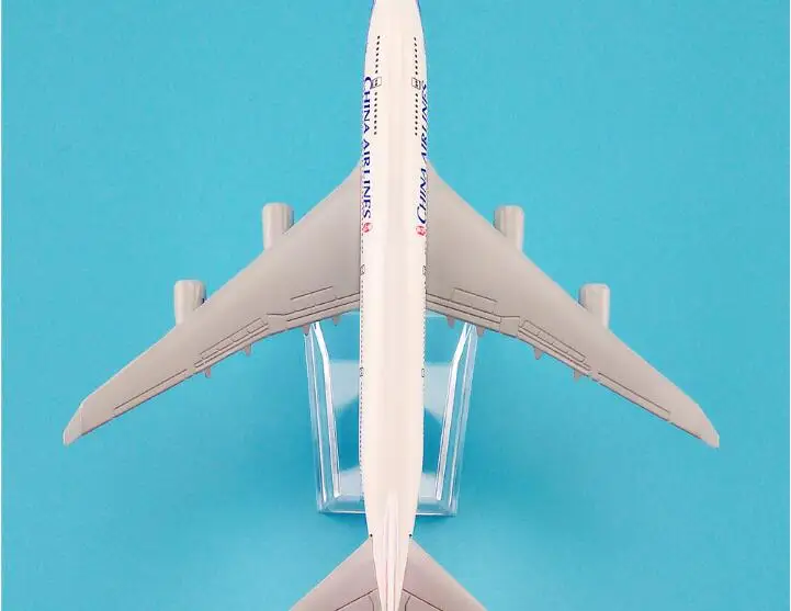 Самолет из металлического сплава 16 см модель самолета Боинг 747 400 авиакомпании China