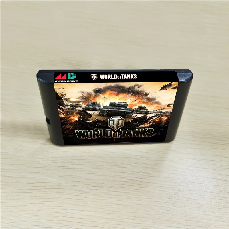Игровой картридж World of Tanks 16 бит MD для консоли MegaDrive Genesis world of world tanksworld tanks