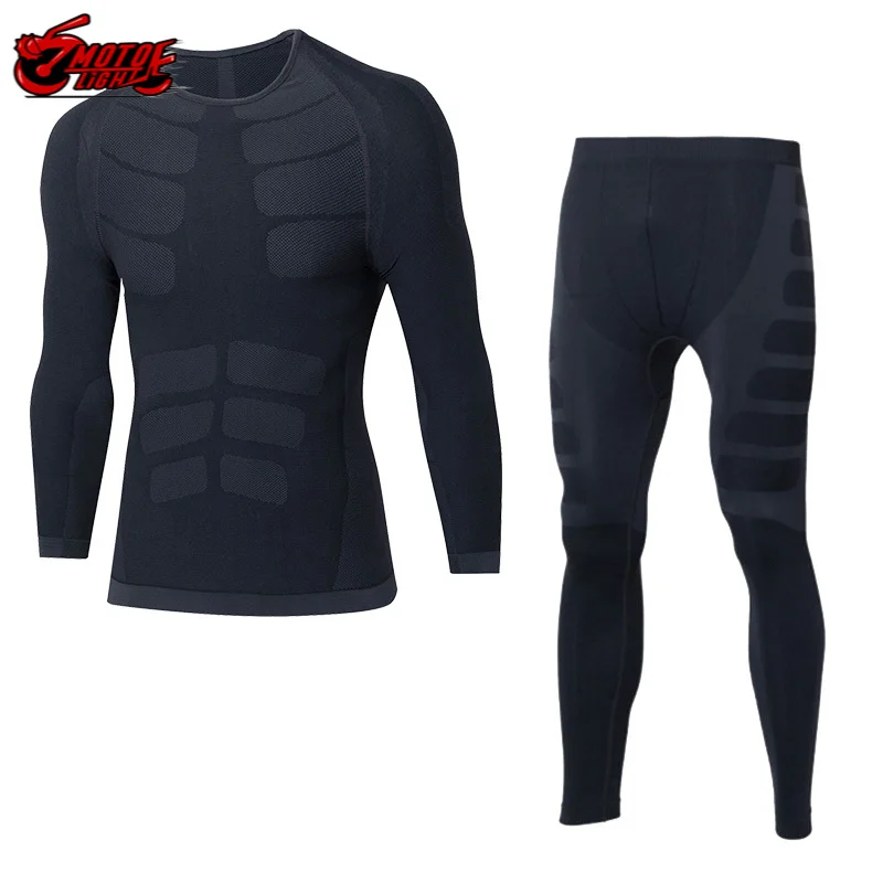 Новинка Спортивное нижнее белье для профессионального мотоцикла и улицы зимние