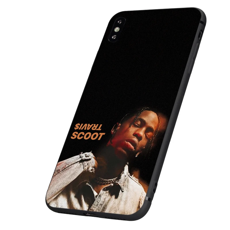 Черный чехол ТПУ для iphone 5 5s se 6 6s 7 8 plus x 10 чехол силиконовый чехол для iphone XR XS 11 pro MAX чехол Трэвиса Скотта astroworld