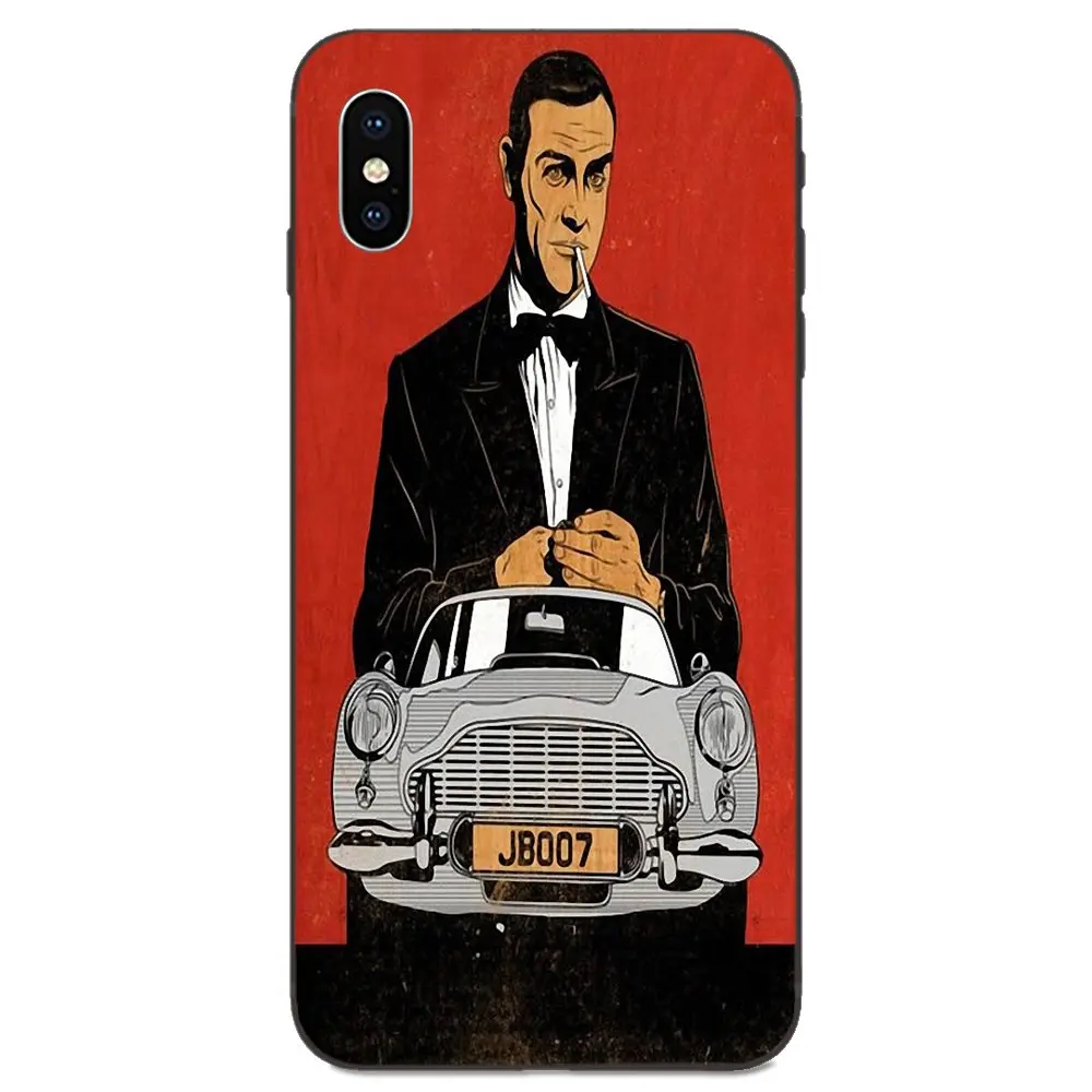 Чехол из ТПУ для мобильного телефон с изображением казино Royale 007 Джеймса Бонда