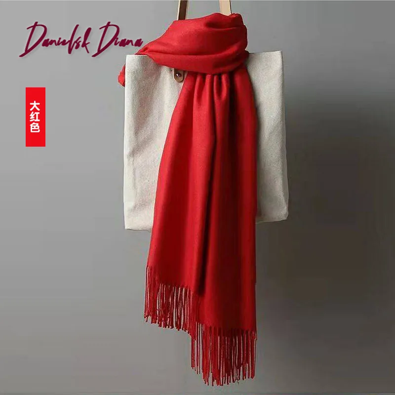 

2020 women scarf fashion summer thin solid shawls and wraps lady pashmina bandana female hijab winter long foulard head scarves