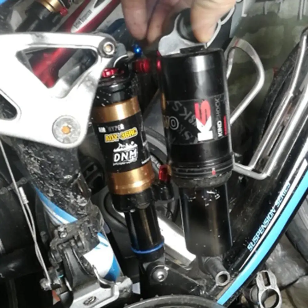 DNM AOY-36RC MTB велосипеда мягкие из шифона и удлиненным шлейфом воздуха задний