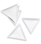 Контейнер для риносорога, художественный декор, драгоценные камни, блестящие пустые треугольные стразы, фотоотделения, пластина