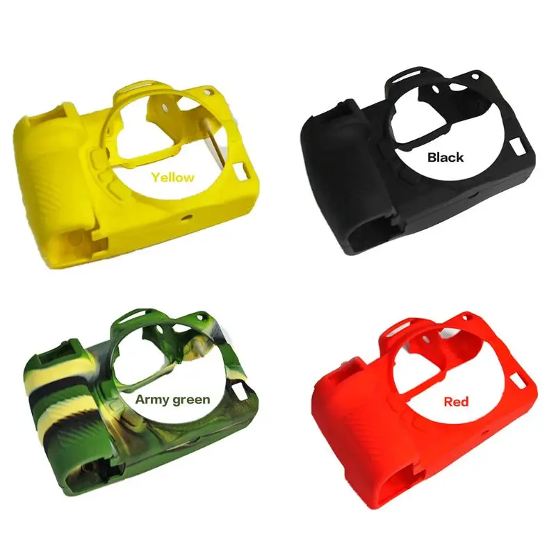 Soft Silicone Camera Protective Cover Case Protector Frame Skin for Nikon Z6 Z7 Accessories D08A | Электроника