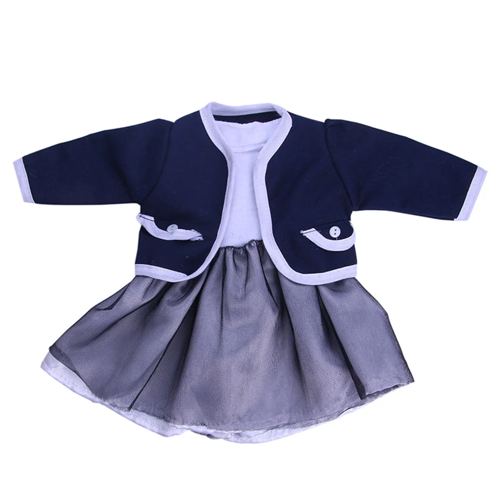 Плиссированное Платье милый 18 дюймов аксессуар Одежда для кукол ручной работы