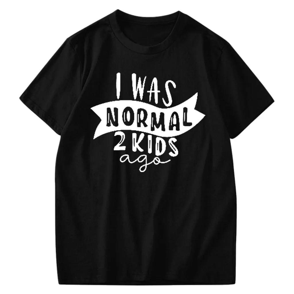 

Женская модная повседневная футболка с круглым вырезом и коротким рукавом с буквенным принтом; Модные женские повседневные платья; Camiseta Saco ...