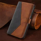 Чехол-книжка для OPPO Realme C15, чехол для телефона, кожаный, с отделением-бумажником
