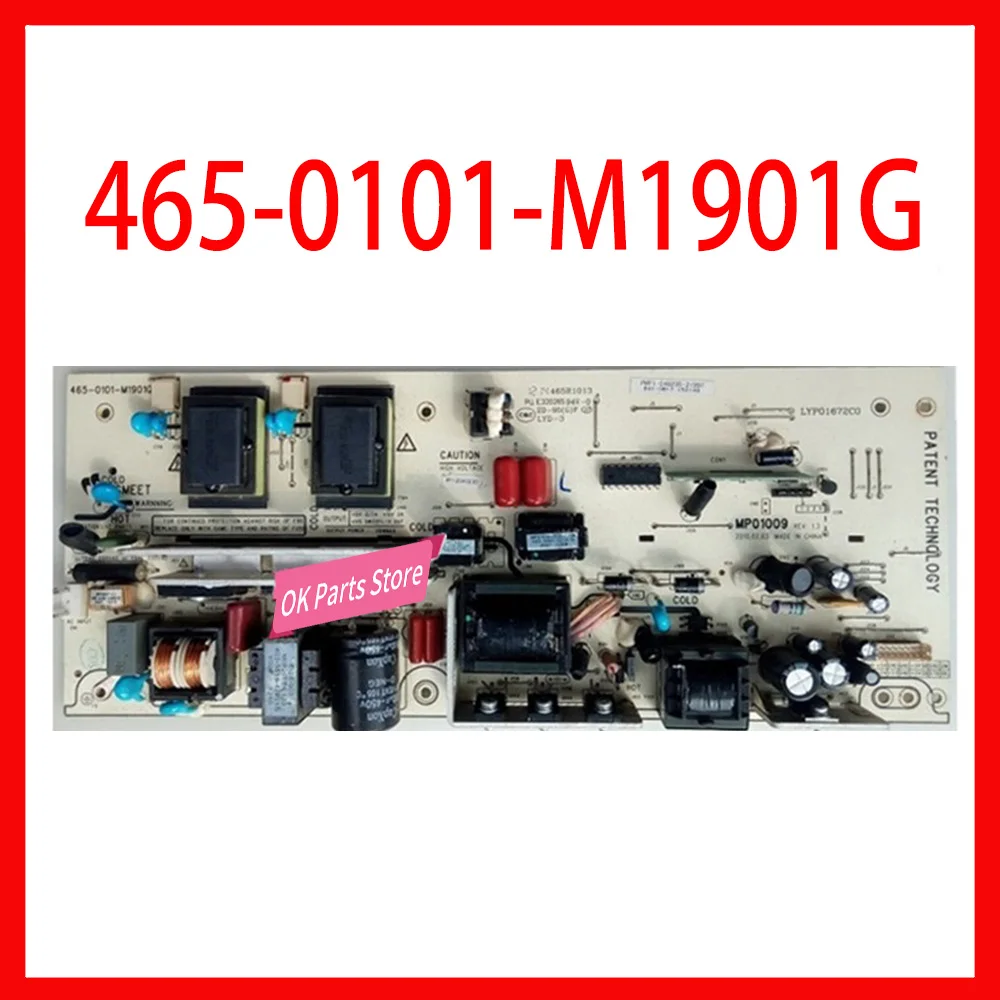 465-0101-M1901G MP01009 плата питания оборудование плата поддержки питания для телевизора TCL L32C12 L32E09 L26E09 оригинальный блок питания