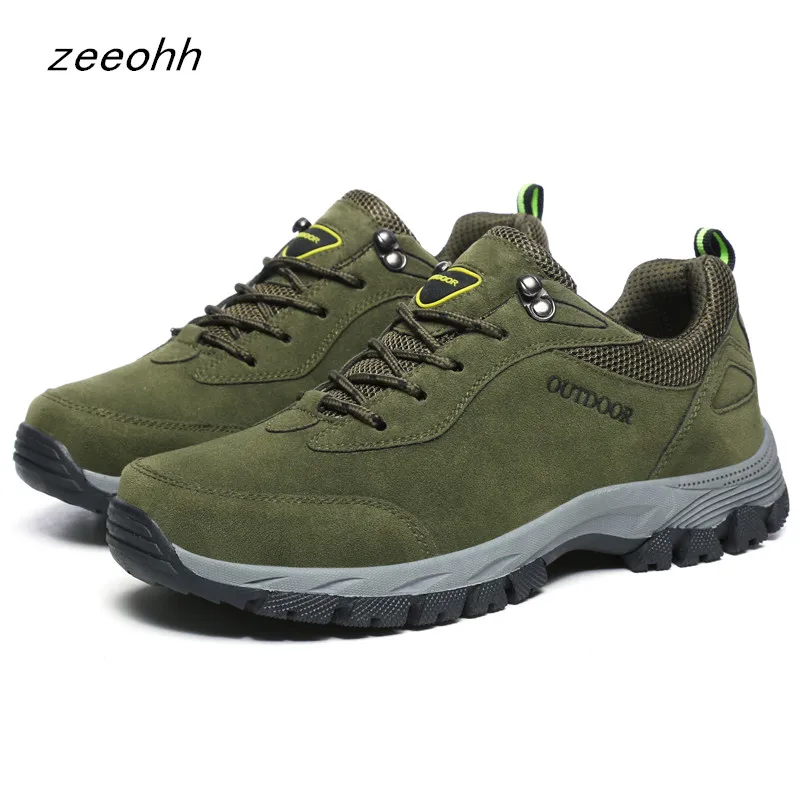 Брендовые мужские ботинки осенняя рабочая обувь высококачественные уличные