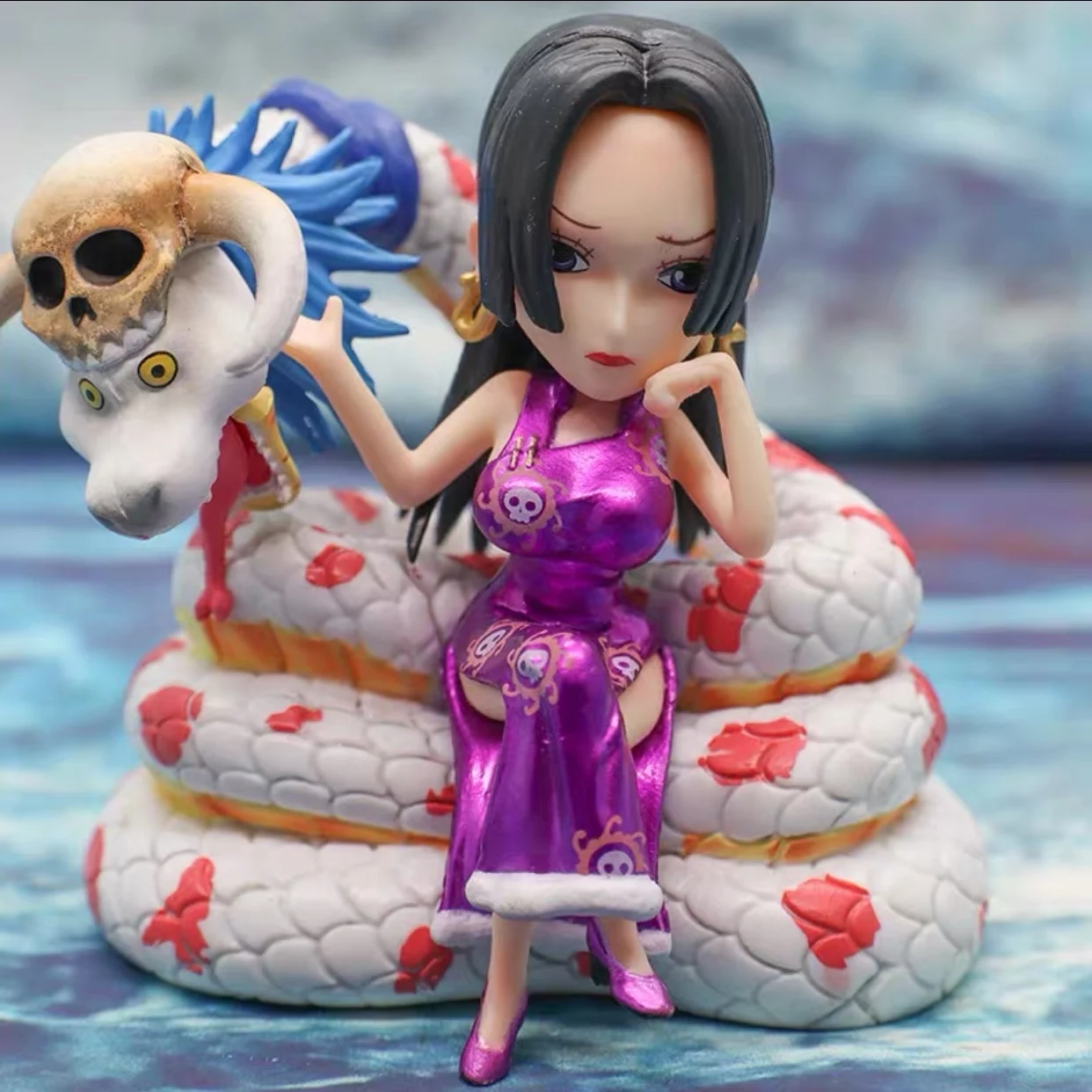 

One Piece Wano Country GK Zoro Mito Stream Figure Luffy Q Cute Version Model