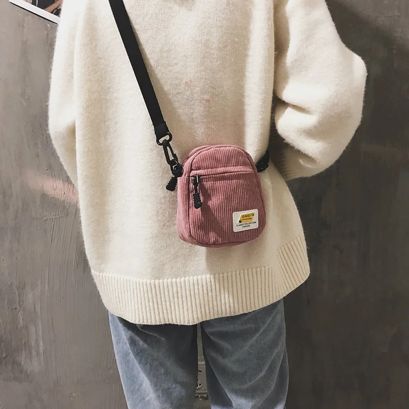 

Mini Canvas Crossbody Shoulder Bags for Women 2020 Cotton Cloth Women's Small Lady Fabric Bag Handbags Flap Phone Bag