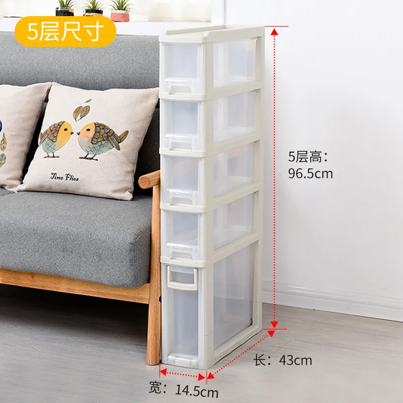 Шкаф для хранения принадлежностей в ванной комнате комнаты Стеллаж четыре слоя