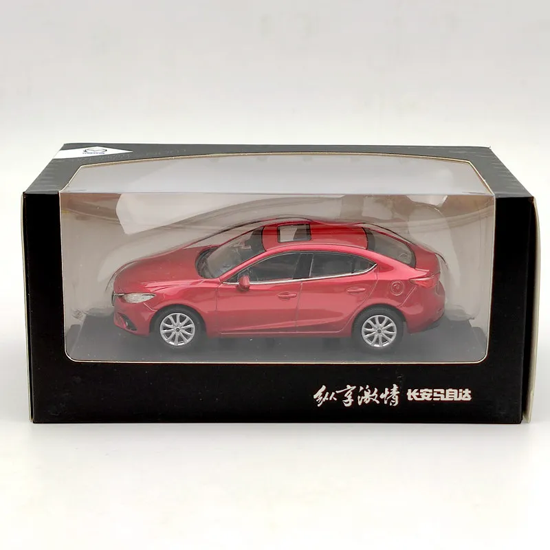 

1:43 Mazda 3 AXELA Sedan Diecast Model Car Auto Toys Gift Red