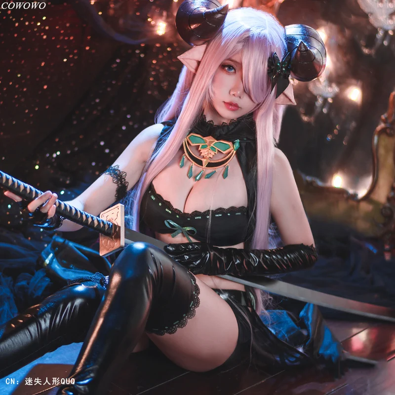 

Платье для косплея из аниме Granblue Fantasy Narmaya с черной бабочкой