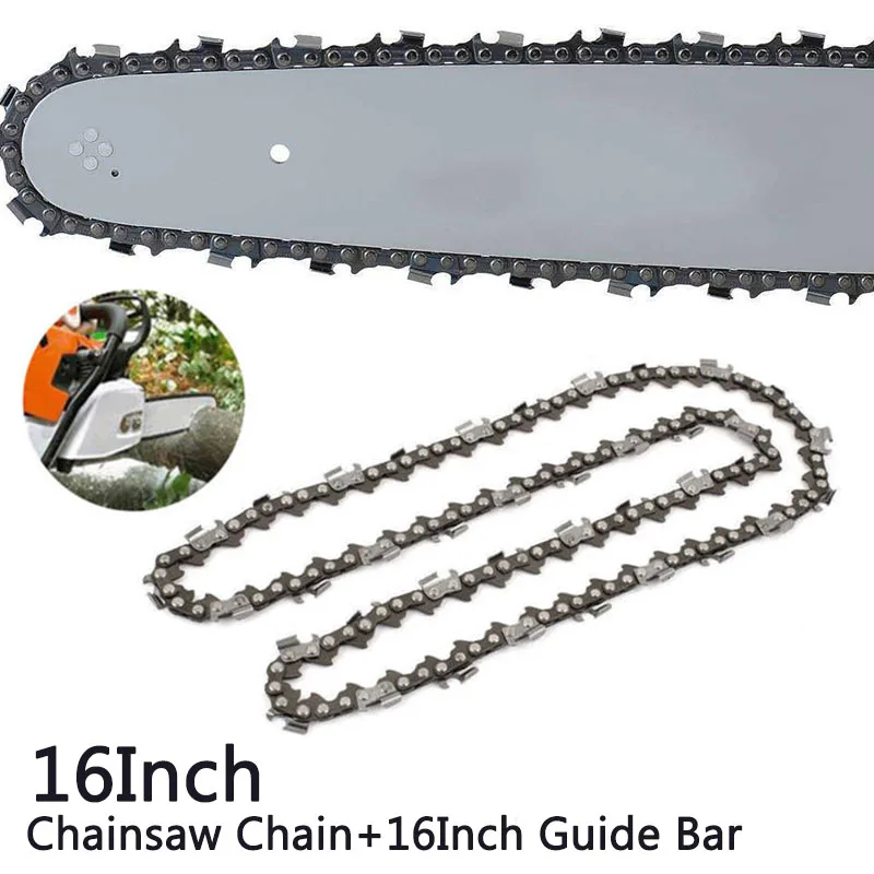 

Saw Chain 56 DL Spare Outdoor Cutting Attachment For Baumr-AG Husqvarna 16" 3/8