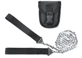 

Wilderness Survival Guide 11Gears Chainsaw Foldable Hand Chain Zigzag Sharp Blade