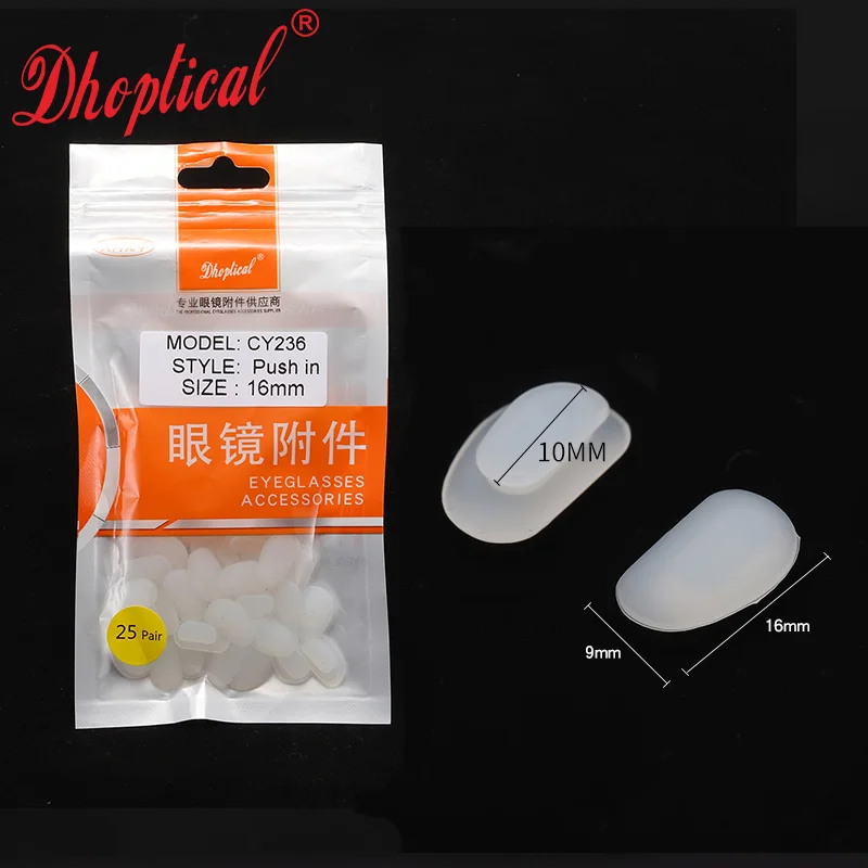 

sunglasses nose pad,silicone material eyewear nose pad ,glasses nose pad push in nose pad 50pcs soft material by dhoptical